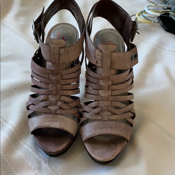 Star ling high heel sandals size 7.5 - Picture 1 of 2